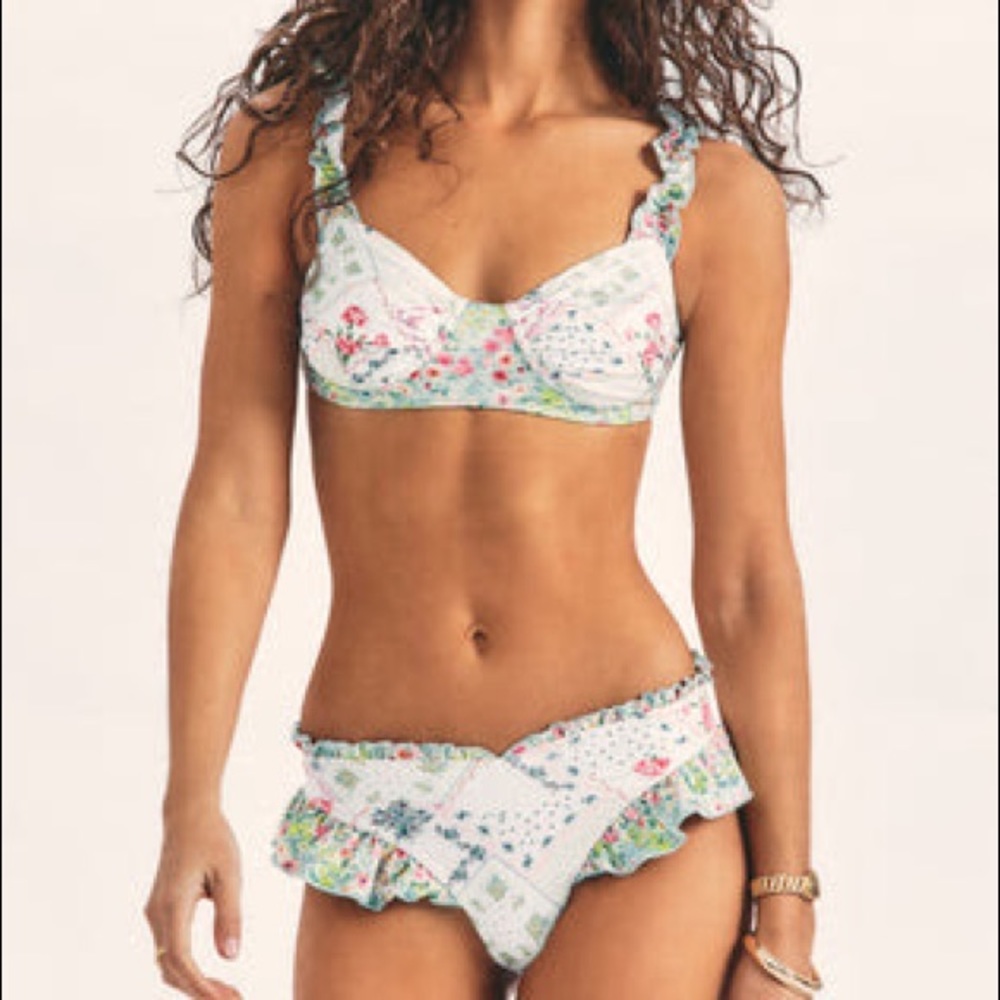 LoveShackFancy Annika Bikini Set